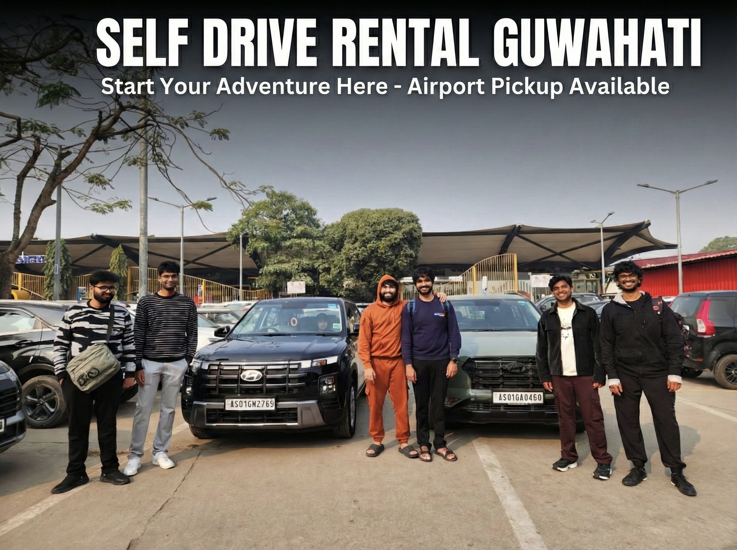 Self Drive Group at Guwahati Airport